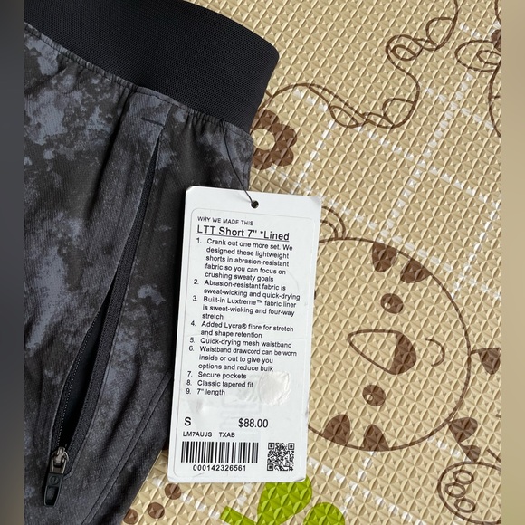 Lululemon LTT Short 7” Lined - Picture 1 of 3